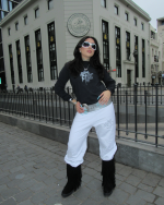 Polera BLACK KANDELABRO